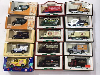 Lot 1905 - Die Cast boxed selection of Lledo, Models of Yesteryear, EFE and others, in two boxes.