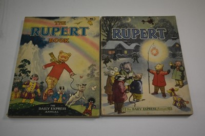 Lot 1443 - Two Rupert soft cover annuals 1947 and 1948