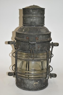 Lot 2459 - Ship’s lantern