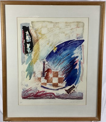 Lot 46 - Peter Gastnom, 20th century pair of signed limited edition prints - Criterion I, 21/250, and Criterion II, 13/250, mounted in glazed frames (78cm x 65cm overall)