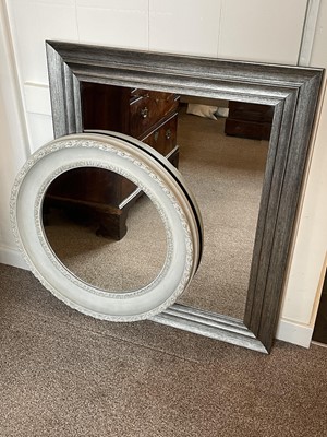 Lot 1469 - Two contemporary wall mirrors