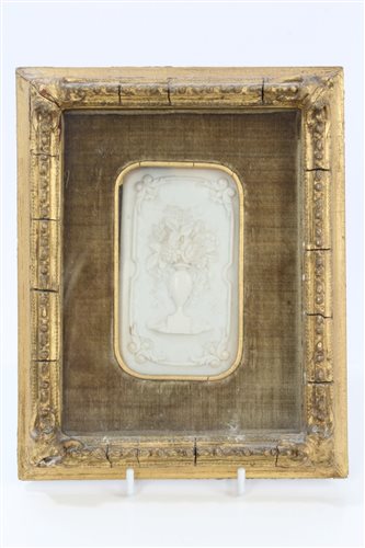 Lot 854 - 19th century Dieppe ivory carved relief panel...