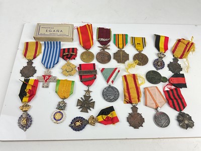 Lot 471 - Large collection of European First and Second World War medals and decorations.