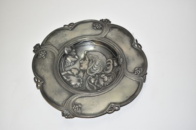 Lot 2411 - Art Nouveau WMF dish