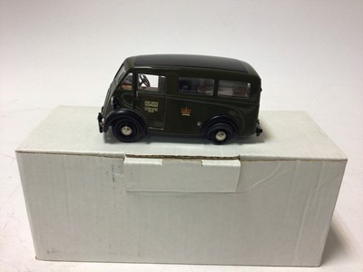 Lot 56 - Crossways Model Morris JB Post Office Telephones Planners Van No.13 of only produced finished in green, boxed with certificates (1)