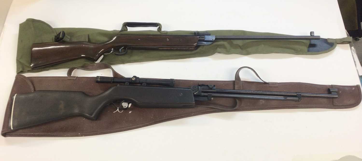 Lot 962 - Westlake air rifle and Relum Tornado air rifle with telescopic sight (2)