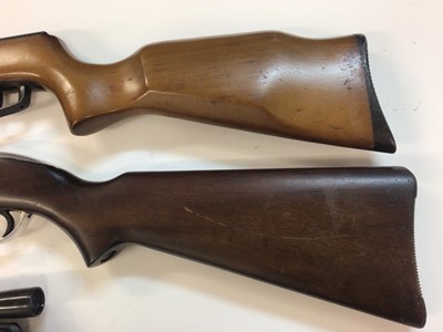 Lot 963 - Four old air rifles various