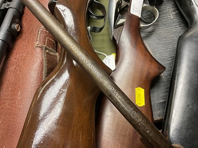 Lot 963 - Four old air rifles various