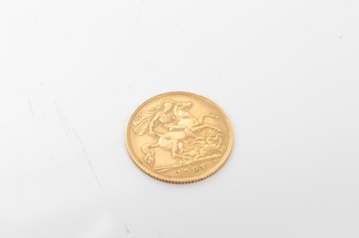 Lot 186 - G.B. - Gold Half Sovereign Edward VII 1907 GF/AVF (1 coin)