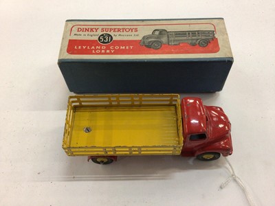 Lot 1902 - Dinky Supertoys Leyland Comet Lorry No 531 boxed