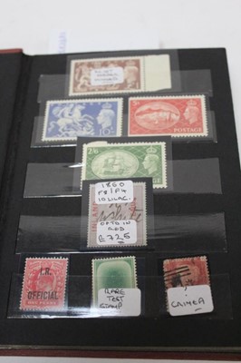 Lot 1456 - Album of mainly GB Victorian stamps including Mint (1d Reds & 2d Blue) used 1d Reds & 2d Blues (including Maltese Cross) & IR Victorian Red Ovpt