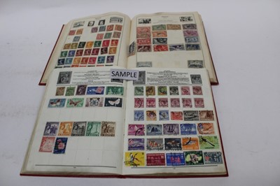 Lot 1458 - Ten albums Commonwealth & World & loose items