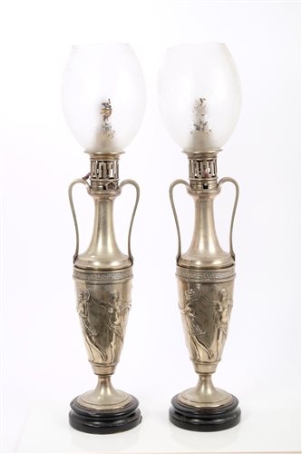 Lot 879 - Pair unusual and impressive early 20th century...