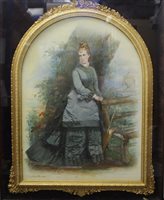 Lot 884 - Fine quality late 19th century overpainted...