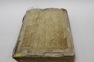 Lot 1488 - Antique photograph album containing British and Continental views (200+ photographs)