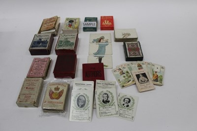 Lot 1487 - Quantity of playing cards including Jaques & Sons, Kargo,  etc