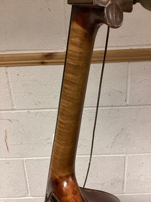 Lot 2211 - 19th century half-size Continental Double bass