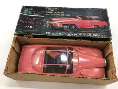 Lot 1974 - Thunderbirds Lady Penelope's car Fab 1 friction motor mdel in original box.