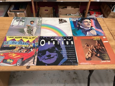 Lot 2245 - LP's, two boxes of mixed albums