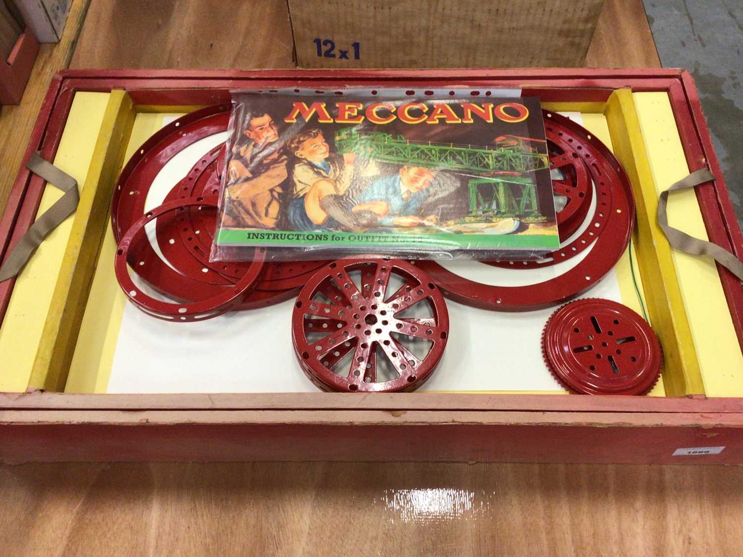 A vintage Meccano Pcean Terminal Set in original box A vintage Meccano Pcean Terminal Set in original box