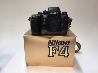 Lot 2356 - Nikon F4 35mm SLR camera body in original box