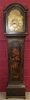 Lot 970 - 18th century longcase clock with eight day...