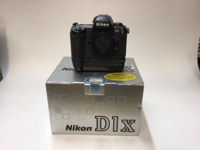 Lot 2357 - Nikon D1X digital SLR camera body in original box