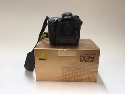 Lot 2359 - Nikon D2X digital SLR camera in original box with instructions