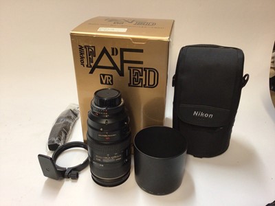 Lot 2362 - Nikon Zoom-Nikkor 80-400mm VR f/4.5-5.6 ED Autofocus lens in original box