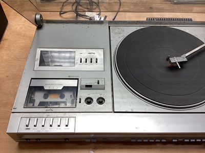Lot 2258 - Panasonic combined turntable, cassette player and FM tuner.
