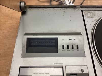 Lot 2258 - Panasonic combined turntable, cassette player and FM tuner.