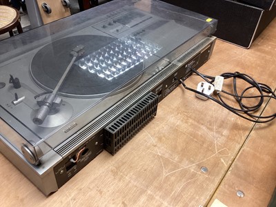 Lot 2258 - Panasonic combined turntable, cassette player and FM tuner.