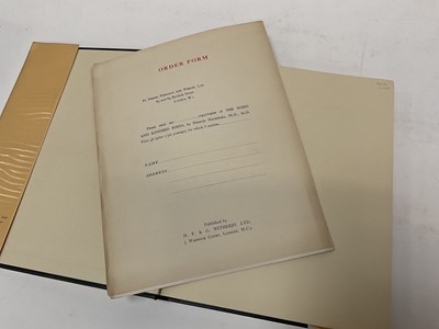 Lot 1707 - Masauji Hachisuka - The Dodo and Kindred Birds, or the Extinct Birds of the Mascarene Islands, 1st edition, limited to an edition of 485, London: H. F. & G. Witherby, 1953 with dust jacket, 29 x 22...