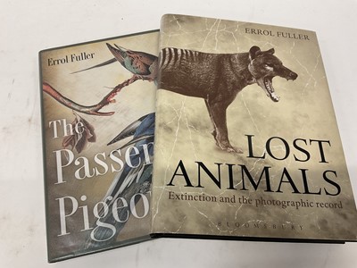 Lot 1709 - Bruce Spittle - Moa Sightings, 3 Volumes, signed by the author, together with a quantity of books relating to extinct birds. (1 box)