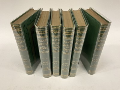 Lot 1719 - Anne Pratt - The Flowering Plants and Ferns of Great Britain. 6 vols. in fine tooled cloth, 24 x 16cm