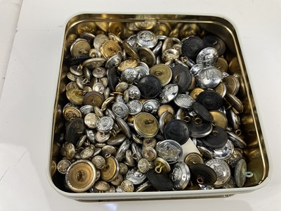 Lot 599 - Collection of various Police buttons (1 box)