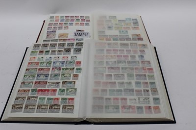 Lot 1473 - Stamps GB and World issues in albums and stockbooks, GB includes 1924 Wembley mint blocks of four, QV and GV1 issues and others.
