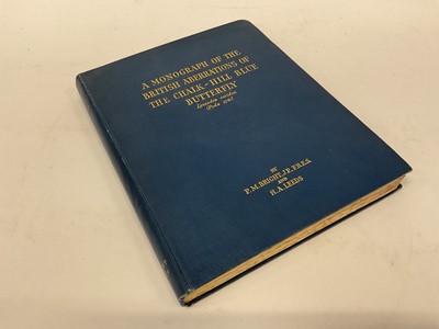 Lot 1734 - P. M. Bright, & H. A. Leeds - A Monograph of the British Aberrations of the Chalk-Hill Blue Butterfly, 1938, original blue cloth