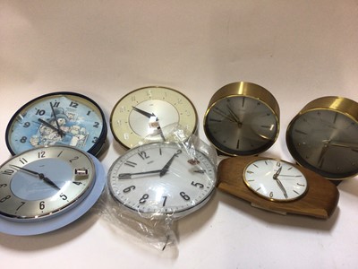 Lot 2468 - Collection of vintage Metamec wall clocks