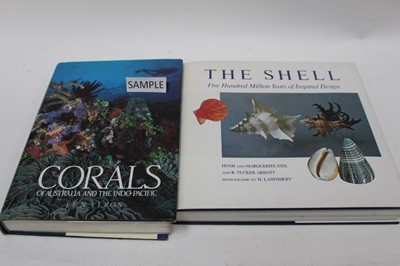 Lot 1739 - Box of books relating to coral reefs