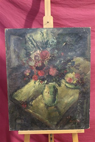 Lot 1011 - Paul Earee (1888 - 1968), oil on canvas -...