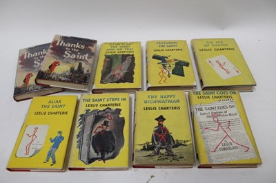 Lot 1746 - Collection of Leslie Charteris 'The Saint' novels (9)