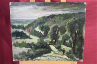 Lot 1012 - Paul Earee (1888 - 1968), oil on canvas laid...