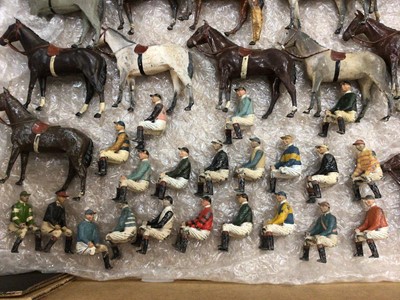 Lot 1971 - Selection of Britains Horse and Jockeys Racing Colours (approx 20 Horse and Jockeys)