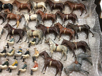 Lot 1971 - Selection of Britains Horse and Jockeys Racing Colours (approx 20 Horse and Jockeys)