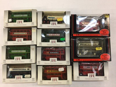 Lot 1978 - Diecast boxed selection of E.F.E model buses (27)