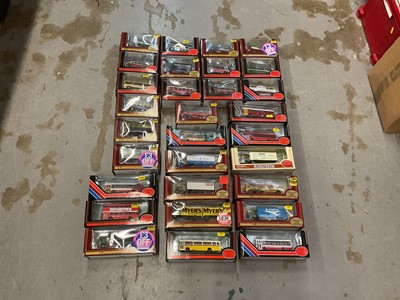 Lot 1981 - Diecast boxed selection of E.F.E. models including buses and lorries (31)