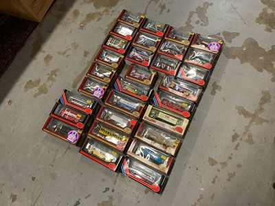 Lot 1981 - Diecast boxed selection of E.F.E. models including buses and lorries (31)