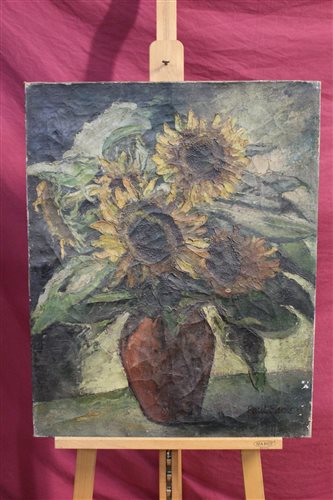 Lot 1017 - Paul Earee (1888 - 1968), oil on canvas -...
