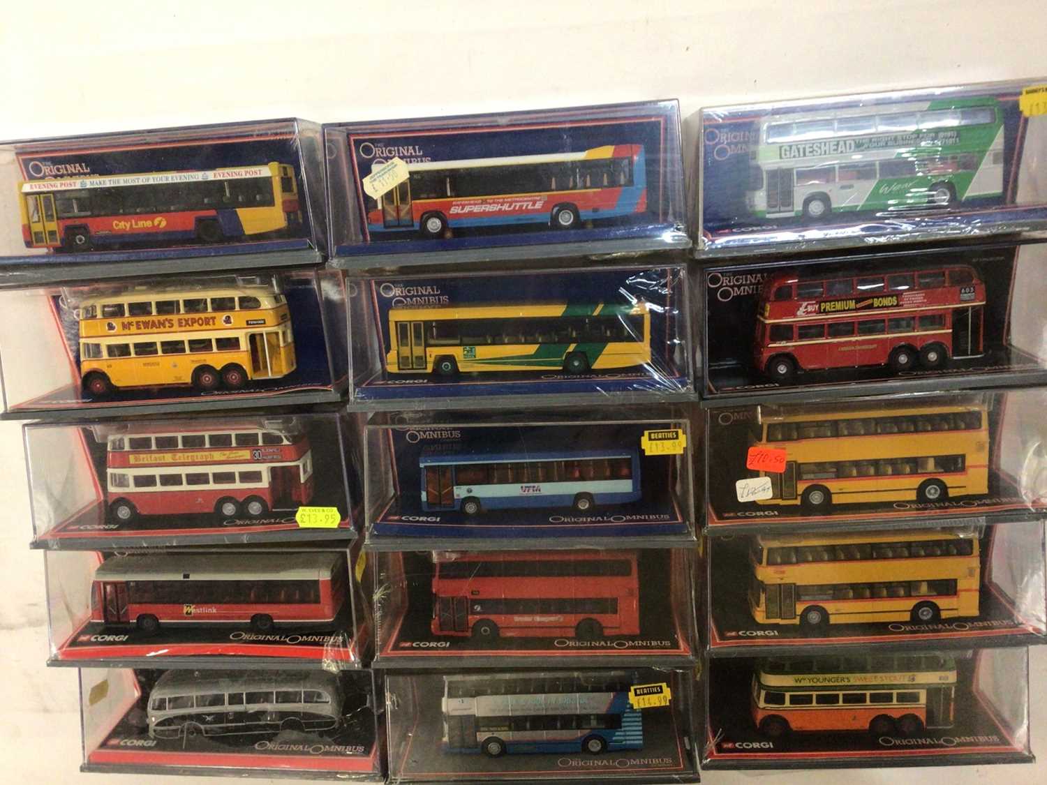 Lot 1990 - Diecast boxed selection of Corgi Original Omnibus models (26)